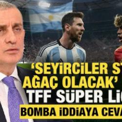 'Seyirciler statta ağa&ccedil; olacak' dendi! TFF, S&uuml;per Lig i&ccedil;in bomba iddiaya cevap verdi