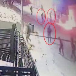 Siyonist &ccedil;etelerden al&ccedil;ak saldırı! Batı Şeria'da camiyi ateşe verdiler