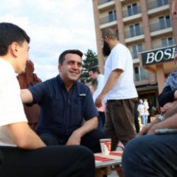 YTB Başkanı Abdulhadi Turus, sıla yolunda vatandaşları karşıladı 