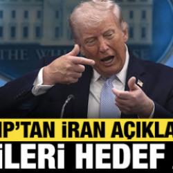 ABD Başkanı Trump'tan son dakika İran a&ccedil;ıklaması: Husileri hedef aldı!