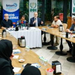 Bangsamoro Lideri Hacı Murad İbrahim İstanbul'da gazetecilerle buluştu
