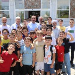 Başkan Altay Yaz Kur&rsquo;an Kursu &ouml;ğrencileriyle bir araya geldi