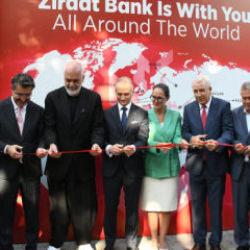Ziraat Bankası'nın uluslararası ağı Arnavutluk ile g&uuml;&ccedil;lendi