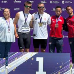Meksika'da tarih yazdı! Milli sporcumuzdan altın madalya