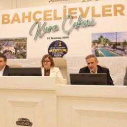 Bah&ccedil;elievler Projesi&rsquo;nin ilk kura &ccedil;ekimi noter huzurunda yapıldı