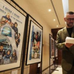 "S&uuml;rg&uuml;ndeki Zeytin Ağacına Posterler" sergisi Filistin&rsquo;de a&ccedil;ıldı