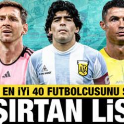 Tarihin en iyi 40 futbolcusunu se&ccedil;tiler: Şaşırtan liste!