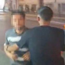 Trafikte &ouml;fke patlaması! Konya'da yumruklu kavga kamerada
