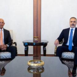 Bakan Fidan, ABD B&uuml;y&uuml;kel&ccedil;isi Barrack'ı kabul etti