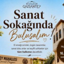 Bey Mahallesi Sanat Sokağı a&ccedil;ıldı 