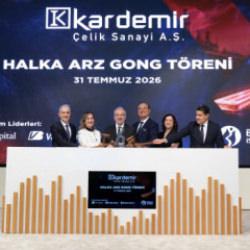 Borsa İstanbul&rsquo;da gong Kardemir &Ccedil;elik i&ccedil;in &ccedil;aldı!