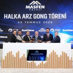 Borsa İstanbul&rsquo;da gong Masfen Enerji i&ccedil;in &ccedil;aldı