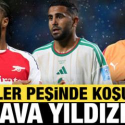 Bu yıldızlar bedava: Dev kul&uuml;pler peşinde koşuyor!