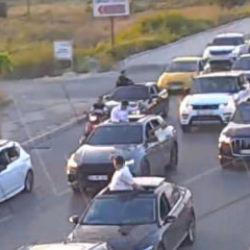 D&uuml;ğ&uuml;n konvoyunda yolu kapatan 7 s&uuml;r&uuml;c&uuml;ye 695 bin 862 lira ceza!
