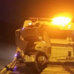 Fatsa'da motosiklet duvara &ccedil;arptı: 1 &ouml;l&uuml;