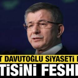 Gelecek Partisi feshedildi: Ahmet Davutoğlu siyaseti bıraktı!