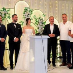 Hem baba hem başkan! Refaettin Karaca kızının nikahını kıydı