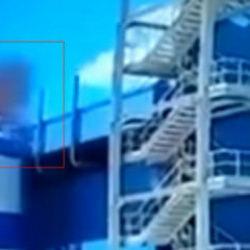 İki kişinin &ouml;ld&uuml;ğ&uuml; korkun&ccedil; patlamada dehşet anlarının g&ouml;r&uuml;nt&uuml;leri ortaya &ccedil;ıktı