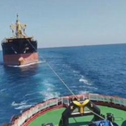 İstanbul T&uuml;rkeli Feneri a&ccedil;ıklarında arızalanan y&uuml;k gemisi kurtarıldı