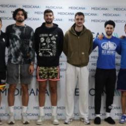 Konya B&uuml;y&uuml;kşehir Belediyesporlu basketbolcular sağlık kontrol&uuml;nden ge&ccedil;ti