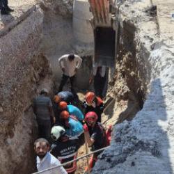 Malatya'da altyapı &ccedil;alışmasında g&ouml;&ccedil;&uuml;k! 2 iş&ccedil;i &ouml;ld&uuml;