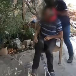 Mersin'de ortopedik engelli yaşlı adamı darbeden kasklı saldırgan tutuklandı