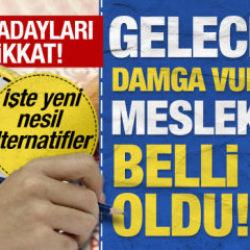 YKS'de kılavuz olacak liste: Geleceğe damga vuracak meslekler belli oldu
