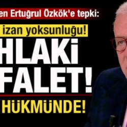 AK Parti'den Ertuğrul &Ouml;zk&ouml;k'e tepki: Akıl ve izan yoksunluğu! Ahlaki bir sefalet