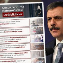 'Su&ccedil;a s&uuml;r&uuml;klenen &ccedil;ocuk' tarih oldu! Bakan &Ccedil;ift&ccedil;i'den &Ccedil;ocuk Koruma Kanunu a&ccedil;ıklaması