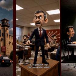 CHP'deki kirli pazarlıklar ve derin ağlar animasyon film oldu