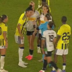 Fenerbah&ccedil;e'nin Şampiyonlar Ligi ma&ccedil;ında akılalmaz olay! Hakem karşılaşmayı erken bitirdi