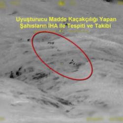 Havadan JİHA takip etti, karadan jandarma bastı: 253 kilo esrar yakalandı!