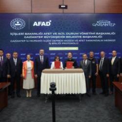 Nurdağı Deprem M&uuml;zesi ve Afet Farkındalık Merkezi İş Birliği Protokol&uuml; imzalandı
