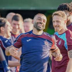 Mohamed Salah, Trabzonspor'da ilk antrenmanına &ccedil;ıktı