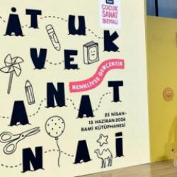 650 bin ziyaret&ccedil;iyi ağırlayan  Rami &Ccedil;ocuk ve Sanat Bienali sona erdi