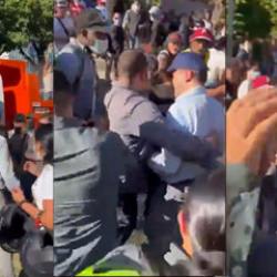 Kolombiya'daki afetzedeler belediye başkanına sert tepki g&ouml;sterdi