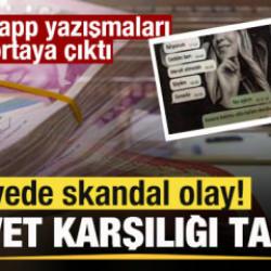Adliyede skandal olay! R&uuml;şvet karşılığı tahliye! Whatsapp yazışmaları ortaya &ccedil;ıktı