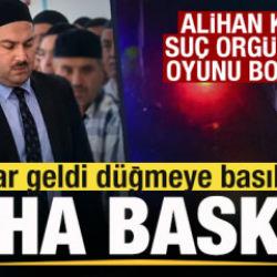 Alihan Kuriş su&ccedil; &ouml;rg&uuml;t&uuml;n&uuml;n oyunu bozuldu! İhbar geldi oyun bozuldu! İmha baskını