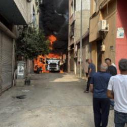 &Ccedil;ay i&ccedil;meye giden ASKİ ekiplerinin vidanj&ouml;r&uuml; yandı: Soruşturma başlatıldı