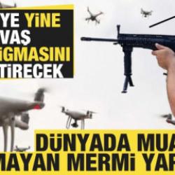 D&uuml;nyada muadili olmayan mermiyi &uuml;retiyorlar! T&uuml;rkiye yine bir ilki başardı