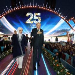 Emine Erdoğan'dan "AK Parti'nin 25. Kuruluş Yıl D&ouml;n&uuml;m&uuml;" mesajı