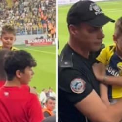 Fenerbah&ccedil;e'den forması zorla &ccedil;ıkarılan k&uuml;&ccedil;&uuml;k G&ouml;kt&uuml;ğ ve ailesine jest!