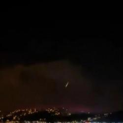 İstanbul'da 'Meteor' heyecanı! Saniye saniye g&ouml;r&uuml;nt&uuml;lendi