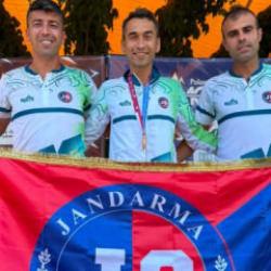 Jandarma G&uuml;c&uuml; tarih yazdı! Astsubay &Ccedil;avuş Ahmet Ka&ccedil;maz D&uuml;nya Şampiyonu