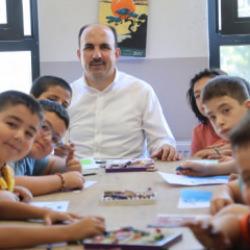 Konya&rsquo;da &ccedil;ocukların yazı dolu dolu ge&ccedil;iyor! Başkan Altay sahada