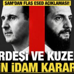 Son dakika... Şam'dan flaş Esed a&ccedil;ıklaması! Kardeşi ve kuzeni i&ccedil;in idam kararı! 