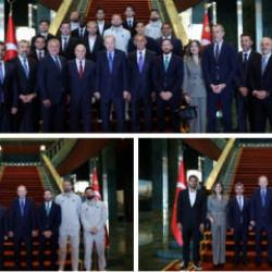 S&uuml;per Lig'e y&uuml;kselen takımlardan Cumhurbaşkanı Erdoğan'a s&uuml;rpriz ziyaret