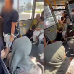 İzmir'de otob&uuml;ste "gavur" s&ouml;zleri tartışma &ccedil;ıkardı