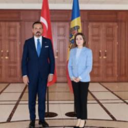 AK Parti Genel Başkan Yardımcısı Zorlu Moldova Cumhurbaşkanı tarafından kabul edildi
