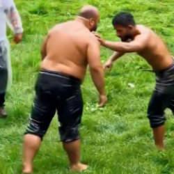 Boyuna aldırmadı, dev rakibini devirdi: 'Atom Karınca' lakabının hakkını b&ouml;yle verdi